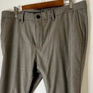 Zara Men's Pants Slacks Grey Slim
